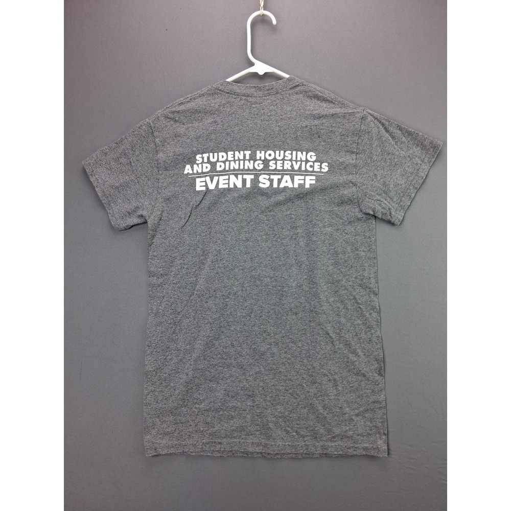 Gildan UC Davis T-Shirt 2017 Event Staff Small Gray Graphic Short Sleeve Cotton - Picture 6 of 6